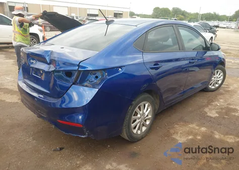 2018 Hyundai Accent Sel из США, поврежденный, VIN 3KPC24A34JE010515